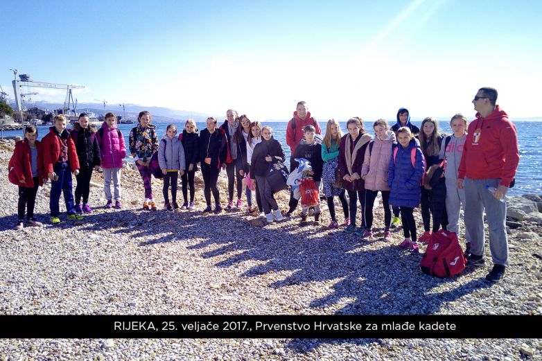 Mlađi kadeti u Rijeci