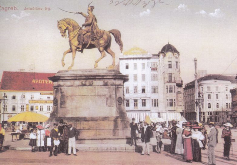 Razglednica Zagreba iz 1903. godine